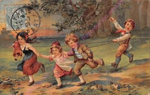 Embossed Waffle Children - Picture 1 of 2