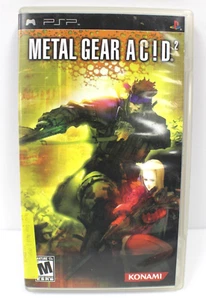 Metal Gear Acid 2 Sony PSP, 2006 CIB COMPLETE w Manual KONAMI RARE - Picture 1 of 4