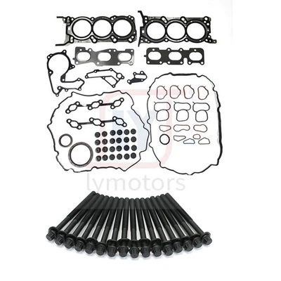 Juego de pernos de culata de junta de motor G6DH 3,3 L para Hyundai Kia Sedona Santa Foto 1 de 4