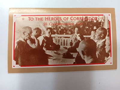 To The Heroes of Corregidor Five Dollar Commemorative Coin - Image 1 of 4