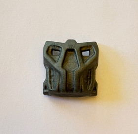 Lego Bionicle Krana Mask Su - Bohrok RARE Collectable Pearl Dark Gray