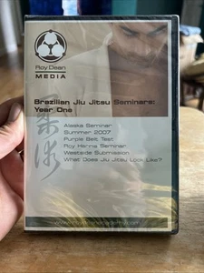 Brazilian Jiu-Jitsu Seminars Year One Dvd Roy Dean Media New Sealed - Foto 1 di 3