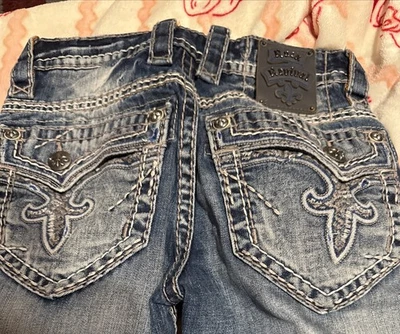 Bota ajustada Rock Revival James 28 X 30 para hombre desgastada Foto 1 de 4