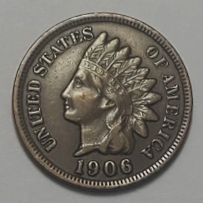 Nicer Low Mintage 1906 Indian Head Cent - Image 1 of 2