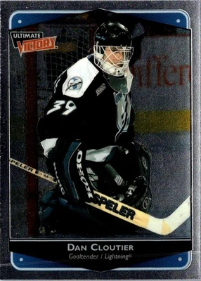 1999 Upper Deck Ultimate Victory Dan Cloutier #80 Tampa Bay Lightning - Image 1 of 2