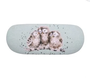 Custodia per occhiali da gufo Wrendale Designs 'Owlets'. - Foto 1 di 3