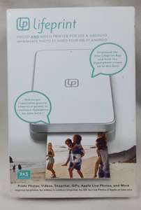 Sealed~ Lifeprint 2x3 Portable Photo and Video Printer for iPhone and Android - Picture 1 of 7