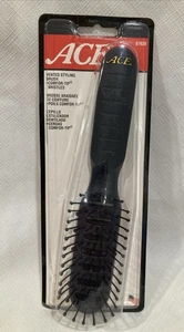Ace 8" belüftete Stylingbürste "Comfor-Tip" Borsten Neu 2002 USA B5 - Bild 1 von 11