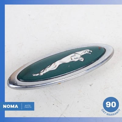 97-06 Jaguar X100 XK8 Front Right Side Fender Wing Logo Emblem Badge OEM 49k - Image 1 of 4