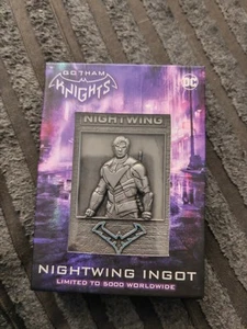 Gotham Knights Nightwing Ingot Metal Card Limited Edition - Picture 1 of 1