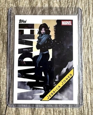2025 TOPPS MARVEL CHROME RARE JESSICA JONES PROMO SP INSERT 616 FRESH #M-23 - Image 1 of 2