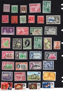 BRIEFMARKEN LOT FIDSCHI, MH UND GEBRAUCHT (2 SCANS) - Bild 1 von 2