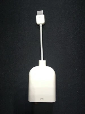 Adattatore MICRO-DVI -> S-VIDEO e COMPOSITO ORIGINALE APPLE - Immagine 1 di 3