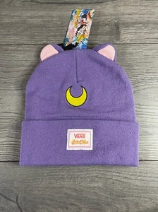 VANS x Pretty Guardian Sailor Moon Women’s Luna Purple Beanie Rare New - Picture 1 of 4