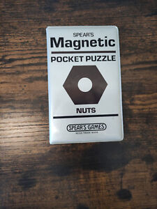 Spear's Magnetic Pocket Puzzle, NUTS, 1982