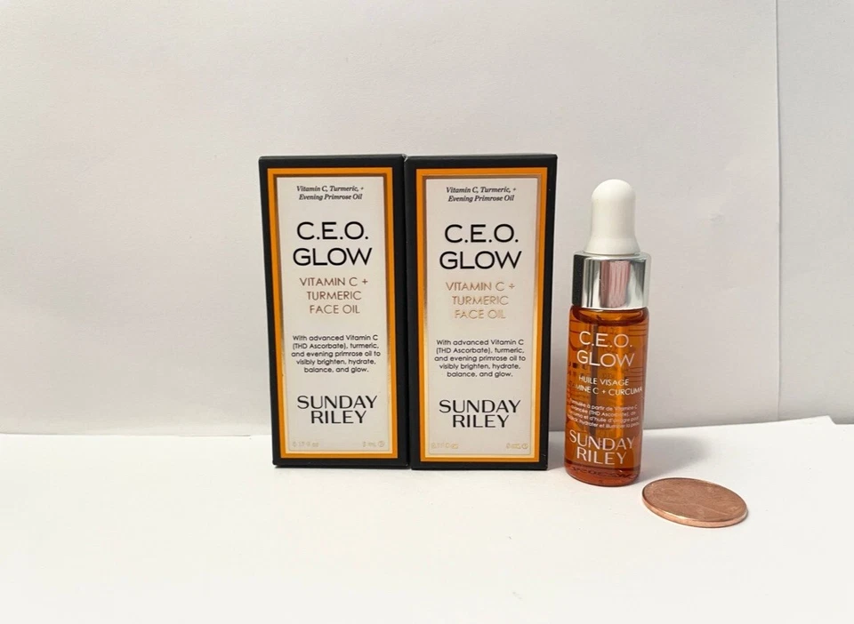 2 Sunday Riley CEO Glow Vitamin C + Turmeric Face Oil 5ml 0.17fl oz Travel Size - Image 1 of 1