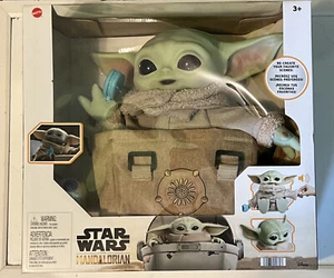 Star Wars the Mandalorian Grogu mit Keks Premium Plüsch Konvolut Neu im Karton - Bild 1 von 3