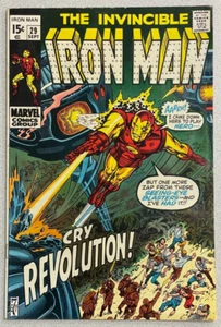 The Invincible Iron Man #29 (Marvel 1970) "Save the People, Save the Country!" - Picture 1 of 24