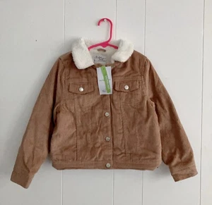 Vertbaudet Corduroy Jacket with Faux Fur Lining for girls - Picture 1 of 6