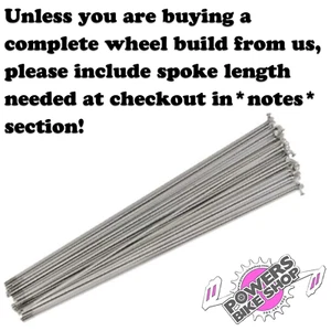 USA Brand silver spokes Pack of 36 - Picture 1 of 1