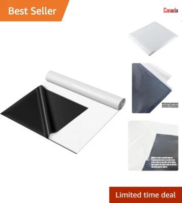 Película Premium de Panda Blanco y Negro - Poliéster 5,5 Mil - Fuerte y Duradera - 25 pies Foto 1 de 4