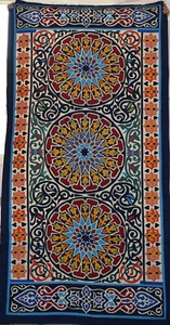 Handmade quilt-patchwork quilt-wall hanging tapestry-Egyptian tapestry-wall art - Picture 1 of 6