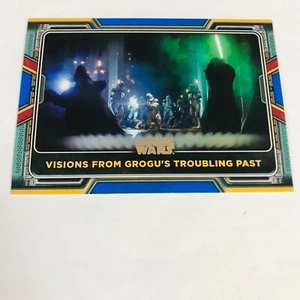 2022 Topps Star Wars The Book of Boba Fett Base #76 Blue Parallel Disney Plus - Picture 1 of 2