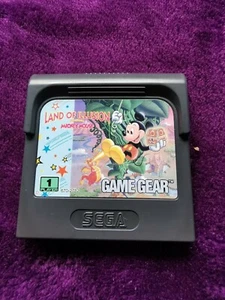 LAND OF ILLUSION Mickey Mouse Pal EUR Cartucho Buen estado Sega GAME GEAR - Foto 1 di 2