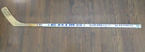 1990's Moe Mantha Winnipeg Jets Game Used Signed Chimo NHL Hockey Stick - Picture 1 of 12