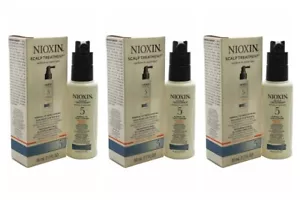 3 Nioxin 5 SCALP TREATMENT Thinning Hair Loss CHEMICALLY TREATED 1.7oz x 3=5.1oz - Picture 1 of 2