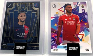 ⚽2x Topps Total Football - Nummeriert✔️ Goncalo Ramos - Benfica /49 + PSG /75 ⚽️ - Picture 1 of 2