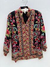 India kashmiri heavily embroidery women's jacket