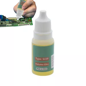 10ml Soldering Liquid Flux Tin Solder Paste Flux Welding Soldering Tool No Clean - Picture 1 of 12