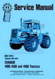 International Harvester 4100 4156 4166 4186 Tractor Chassis Service Manual IH - Picture 1 of 1