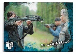 2018 Topps Walking Dead Road to Alexandria Blue Parallel #62 serial #37/50