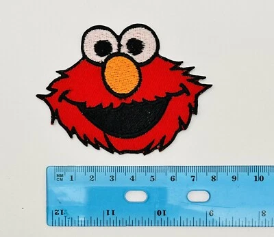 Sesame Street Elmo Embroidered Iron On  Patch - Image 1 of 2
