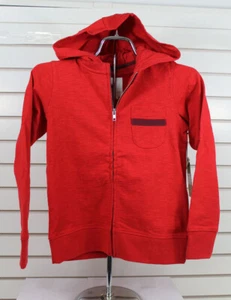 New Burton Girl's Youth Bearing Full Zip Hoodie Medium Cardinal Red - Picture 1 of 2