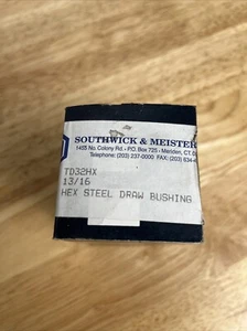 Southwick & Meister TD32 HX Hex Steel Draw Guide Bushing 13/16” 0.8125” - New - Picture 1 of 6