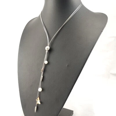 ⭐ Xen Halskette Collier Anhänger Armband Band Armreif Kette Silber 311 ⭐ - Bild 1 von 3