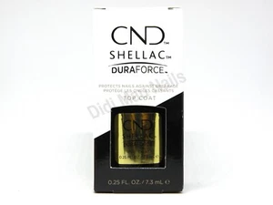 Abrigo superior Duraforce esmalte de gel CND goma laca UV/LED 0,25 oz / 7,3 ml - Imagen 1 de 1
