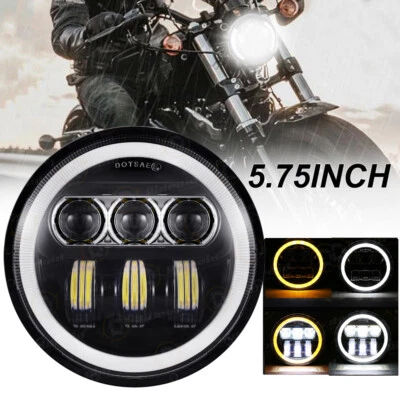 Proyector de faros LED de 5,75"" 5-3/4 pulgadas para Harley Street XG500 750 2014-2020 Foto 1 de 4
