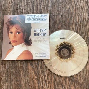 Whitney Houston – Why Does It Hurt So Bad 1996, CD RARE 2-Track -Junior Vasquez - Picture 1 of 3