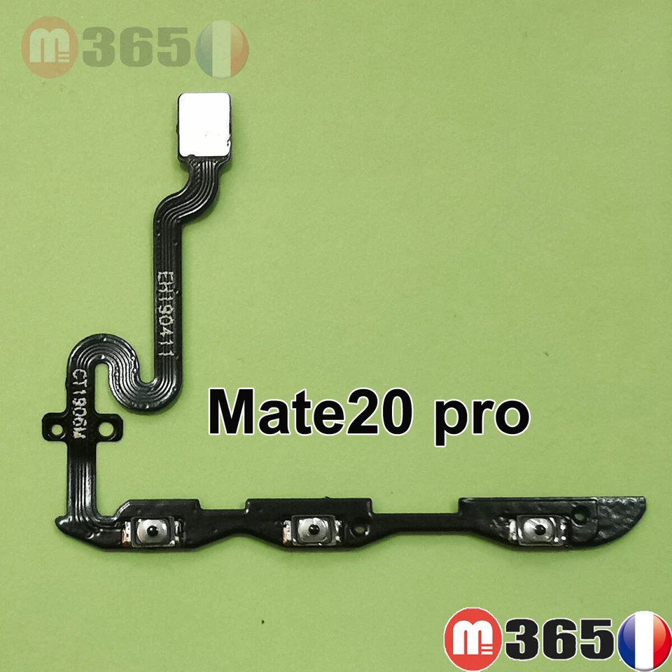 huawei mate20 pro nappe ON/OFF + volume son Nappe BOUTON POWER ALLUMAGE - Photo 1/1