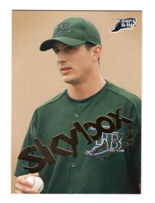 Fleer Skybox 2004 autógrafos Rocco Baldelli #19 Tampa Bay Devil Rays béisbol Foto 1 de 2