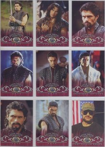 XENA BEAUTY & BRAWN KEVIN SMITH TRIBUTE INSERT TRADING CARD SET KS1-KS9 (9)