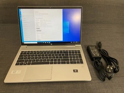Used HP ProBook 455 G9 AMD Ryzen 5 5625U 16/512GB 15.6" Win10 Laptop Notebook PC - Image 1 of 4