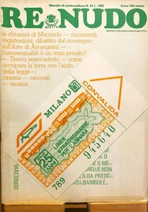 Re nudo rivista n^ 63 Marzo 1978 - Picture 1 of 1