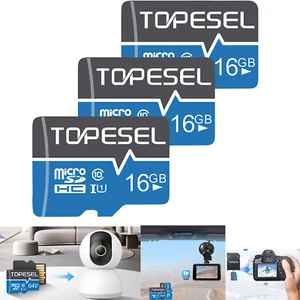 Micro SD Card 16GB Memory Card TF Card High Speed Fast Flash For Camera Lot - Picture 1 of 8