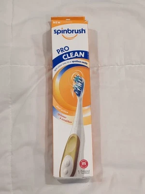 Cepillo de dientes Arm & Hammer Spinbrush Pro Clean a batería, mediano - Nuevo Foto 1 de 4