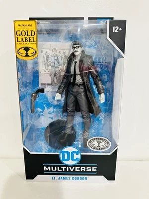 DC Multiverse Lt James Gordon Batman Year One Gold Label Platinum McFarlane NEW - Image 1 of 2